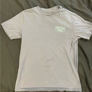 Vineyard Vines Surf Logo T-Shirt - Light Blue